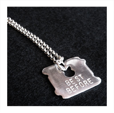BEST BEFORE PENDANT