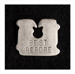 BEST BEFORE BROOCH