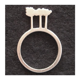 SCENIC STACK RING: CABBAGE TREES