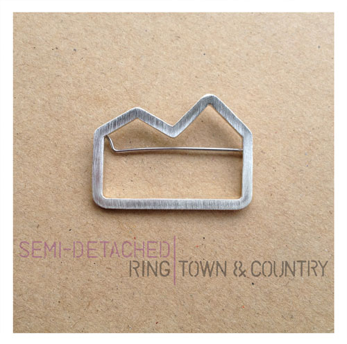 SEMI-DETACHED BROOCH