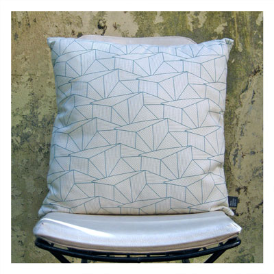 URBAN SPRAWL CUSHION IN SKY